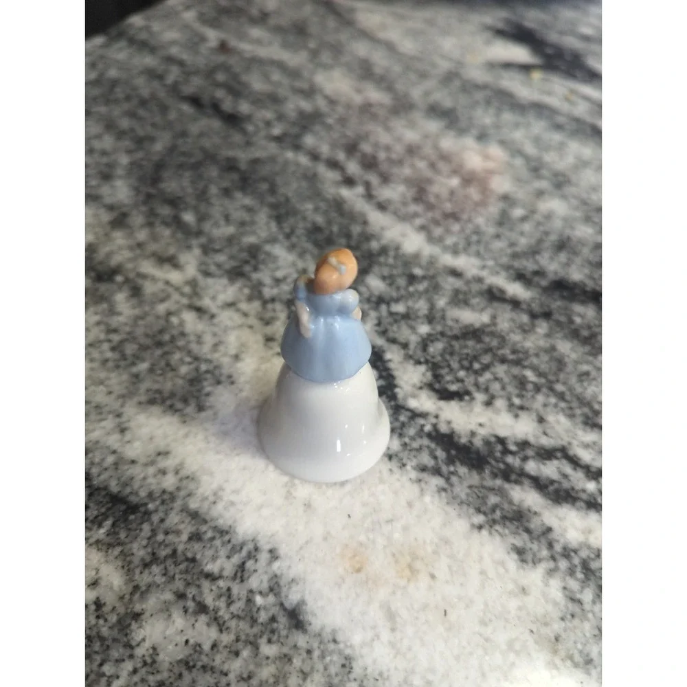 Vintage Miniature Porcelain Bell Russ Berrie & Co. 